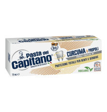 Pasta del Capitano Turmeric & Propolis Зубна паста з куркумою та прополісом, 75 мл