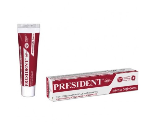 President Active Plus Зубна паста, 30мл