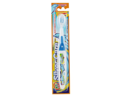 Зубная щетка Silver Care для детей от 7 до 12 лет, мягкая