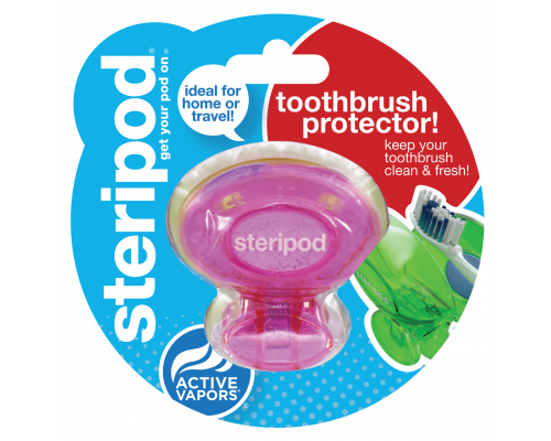 Steripod антибактериальный чехол для зубной щетки, милашка в розовом