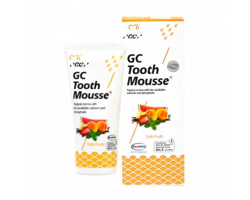 GC Tooth Mousse гель-крем для зубов Тутти-Фрутти, 35 мл