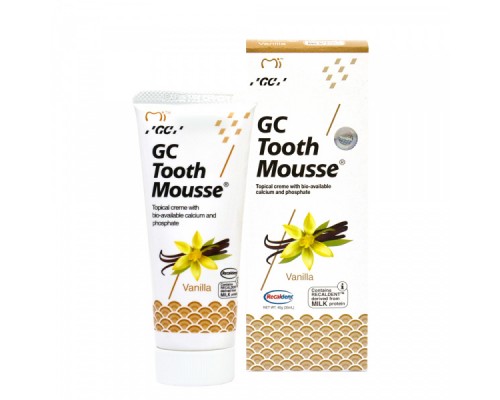 GC TOOTH MOUSSE Vanilla гель-крем для зубов Ваниль, 35 мл