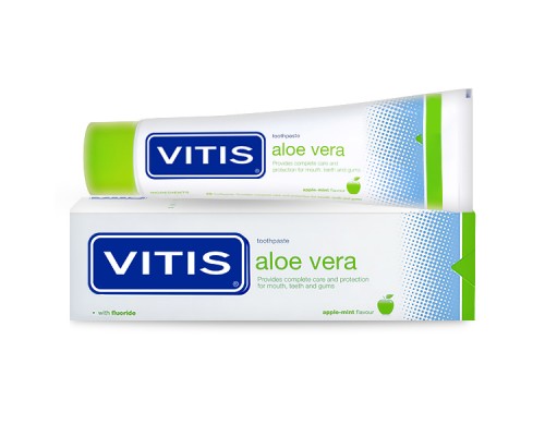 VITIS Aloe Vera (яблуко) Зубна паста з фтором, 100мл