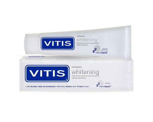 VITIS Whitening Зубна відбілююча паста з ментоловим смаком, 100мл