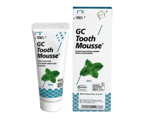 GC Tooth Mousse Mint крем для відновлення емалі М'ята, 35мл