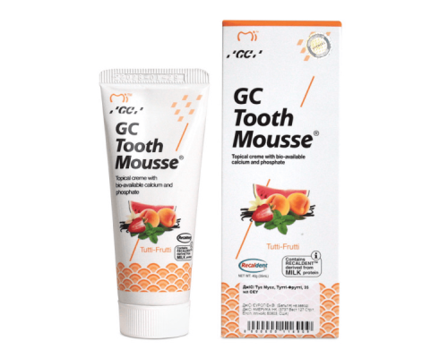 GC Tooth Mousse Tutti-Frutti крем для відновлення емалі Тутті-фрутті, 35мл
