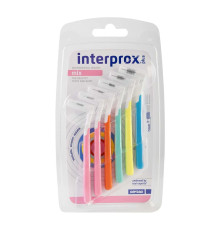 INTERPROX PLUS Щітка міжзубна 2G (асорті) MIX 6 шт