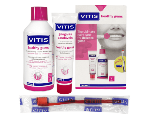 VITIS HEALTHY GUMS набір для чутливих ясен VITIS HEALTHY GUMS набір для чутливих ясен