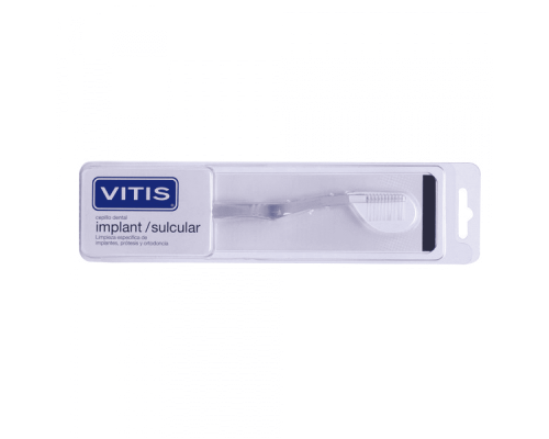 VITIS IMPLANT SULCULAR Зубна щітка м'яка VITIS IMPLANT SULCULAR Зубна щітка м'яка