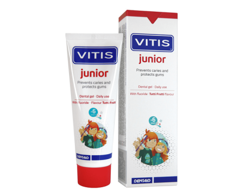 VITIS JUNIOR гель-паста для дітей 75 мл VITIS JUNIOR гель-паста для дітей 75 мл