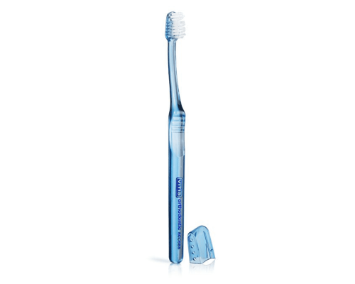VITIS ORTHODONTIC ACCESS зубна щітка середня + VITIS ORTHODONTIC зубна паста 15 мл