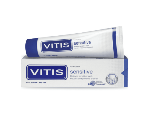 VITIS SENSITIVE зубна паста для чутливих зубів 100мл VITIS SENSITIVE зубна паста для чутливих зубів 100мл