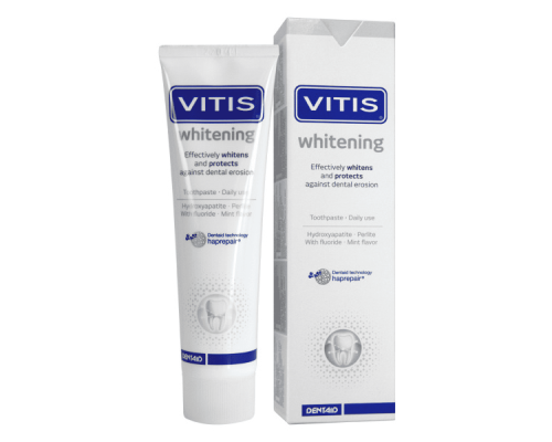 VITIS Whitening Зубна відбілююча паста з ментоловим смаком, 100мл VITIS Whitening Зубна відбілююча паста з ментоловим смаком, 100мл