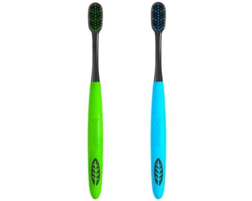 Biomed Black Medium зубна щітка середня (блакитна) Biomed Black Medium зубна щітка середня (блакитна)