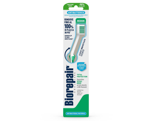 BioRepair CURVE Protezione Totale зубна щітка середньої жорсткості BioRepair CURVE Protezione Totale зубна щітка середньої жорсткості