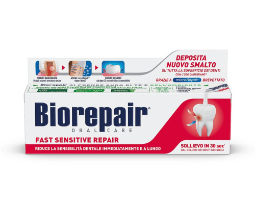 BioRepair Fast sensitive Repair Зубна паста, 75 мл BioRepair Fast sensitive Repair Зубна паста, 75 мл