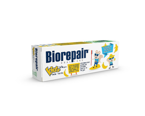 BioRepair Kids Banana Зубна паста для дітей 0 - 6 років, 50мл BioRepair Kids Banana Зубна паста для дітей 0 - 6 років, 50мл