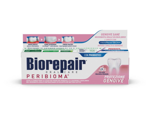 BioRepair Peribioma Protezione Gengive Зубна паста, 75 мл BioRepair Peribioma Protezione Gengive Зубна паста, 75 мл