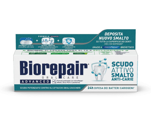 BioRepair Scudo Attivo Зубна паста, 75 мл BioRepair Scudo Attivo Зубна паста, 75 мл
