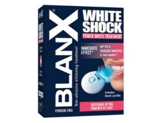 BLANX White Shock + активатор Led Bite Інтенсивний відбілюючий комплекс BLANX White Shock + активатор Led Bite Інтенсивний відбілюючий комплекс