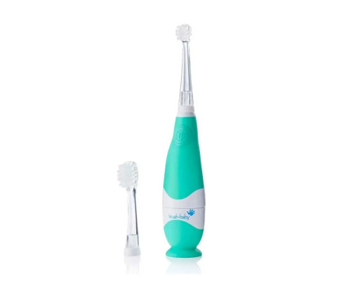 Brush-Baby BabySonic Electric Електрична зубна щітка від 0 до 3 років м'ятна Brush-Baby BabySonic Electric Електрична зубна щітка від 0 до 3 років м'ятна