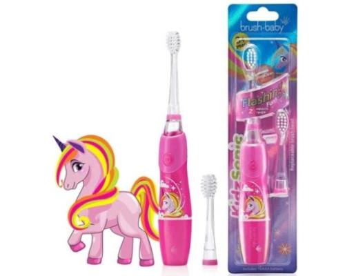 Brush-Baby KidzSonic Єдиноріг Електрична зубна щітка 3+ років Brush-Baby KidzSonic Єдиноріг Електрична зубна щітка 3+ років
