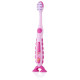 Brush-Baby зубна щітка FlossBrush (3-6 років) Одноріг на ніжці-липучці (подвійна упаковка)