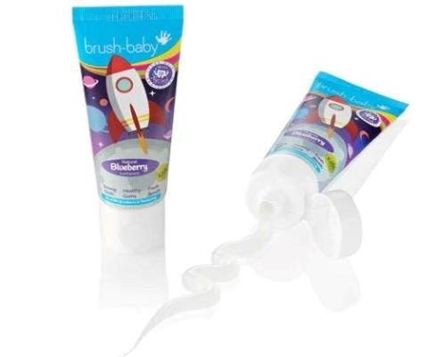 Brush-Baby Kids Natural Blueberry Зубна паста для дітей від 3 років Чорниця, 50мл Brush-Baby Kids Natural Blueberry Зубна паста для дітей від 3 років Чорниця, 50мл
