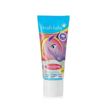 Brush-Baby Kids Natural Strawberry Зубна паста для дітей від 3 років Полуниця, 50мл