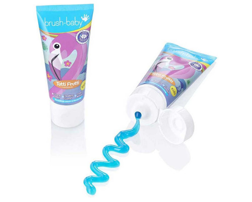 Brush-Baby Tutti Frutti Travel Зубна паста 3+ років, 12мл. Brush-Baby Tutti Frutti Travel Зубна паста 3+ років, 12мл.