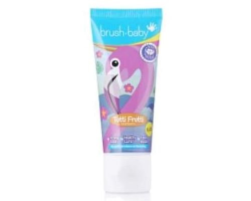Brush-Baby Kids Tutti-Frutti Flamingo Зубна паста для дітей віком від 3 років Тутті-Фрутті, 50мл Brush-Baby Kids Tutti-Frutti Flamingo Зубна паста для дітей віком від 3 років Тутті-Фрутті, 50мл