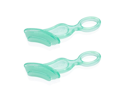 Brush-Baby Chewable Toothbrush Жувальна зубна щітка-прорізувач для немовлят (2 шт) Brush-Baby Chewable Toothbrush Жувальна зубна щітка-прорізувач для немовлят (2 шт)