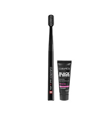 CURAPROX Black Set паста Насичений лайм 10мл + CS 5460 black