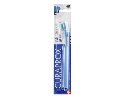 CURAPROX Kids ultrasoft дитяча зубна щітка (4-12 років) в блістері, 1 шт CURAPROX Kids ultrasoft дитяча зубна щітка (4-12 років) в блістері, 1 шт