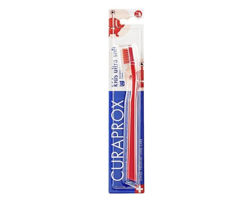 CURAPROX Kids ultrasoft дитяча зубна щітка (4-12 років) в блістері, 1 шт CURAPROX Kids ultrasoft дитяча зубна щітка (4-12 років) в блістері, 1 шт