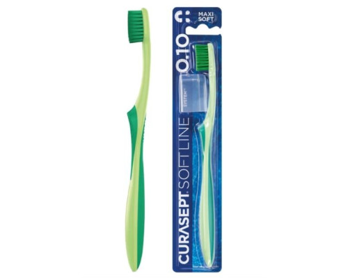 Curasept SoftLine Maxi Soft 0,10 Зубна щітка м'яка Curasept SoftLine Maxi Soft 0,10 Зубна щітка м'яка