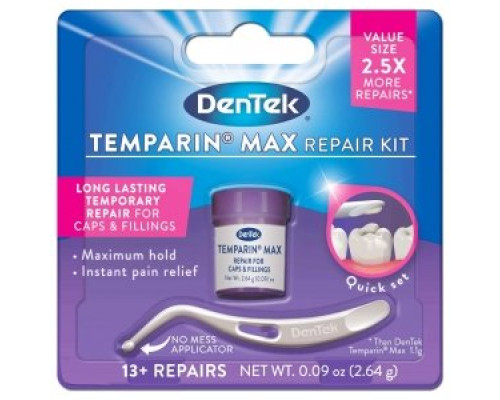 DenTek Temparin Max Відновлення пломб, коронок або вкладок, що випали DenTek Temparin Max Відновлення пломб, коронок або вкладок, що випали