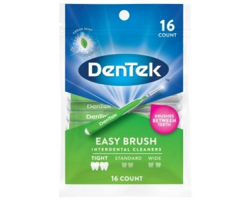 DenTek Brush Interdental для вузьких міжзубних проміжків,16шт DenTek Brush Interdental для вузьких міжзубних проміжків,16шт