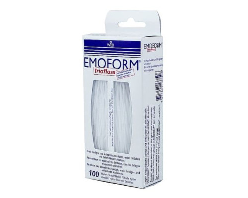 EMOFORM Triofloss суперфлоc високоміцний стандартний, 100 шт EMOFORM Triofloss суперфлоc високоміцний стандартний, 100 шт