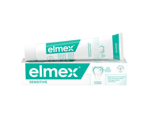 Elmex Sensitiv Plus Зубна паста, 75мл Elmex Sensitiv Plus Зубна паста, 75мл