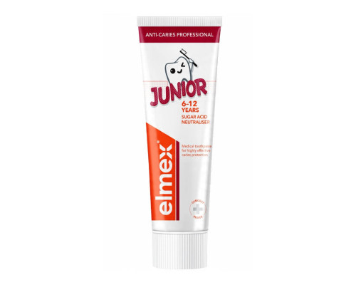 Elmex Anti-Caries Professional Junior Зубна паста, 75 мл Elmex Anti-Caries Professional Junior Зубна паста, 75 мл