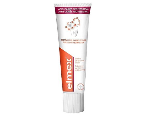 Elmex Anti-Caries Professional Зубна паста, 75мл Elmex Anti-Caries Professional Зубна паста, 75мл