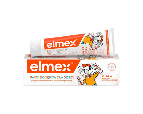 Elmex For Children Зубна паста для дітей 0-6 років, 50 мл Elmex For Children Зубна паста для дітей 0-6 років, 50 мл