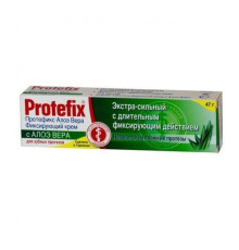 Protefix® Фіксуючий крем для фіксації знімних зубних протезів Алое Вера, 47г