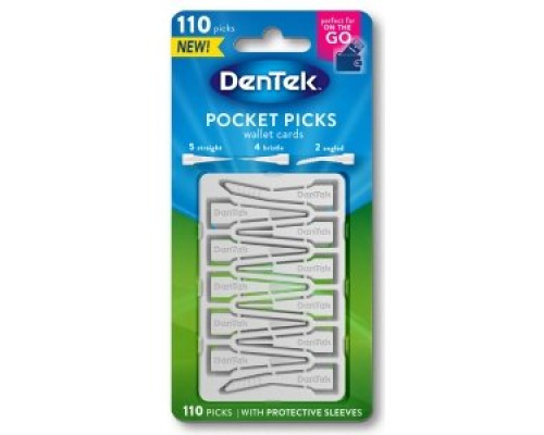 DenTek Кишенькові зубочистки, 110 шт DenTek Кишенькові зубочистки, 110 шт