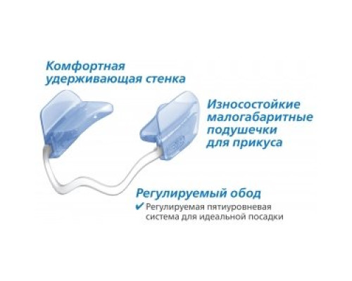 DenTek Комфортна посадка Зубна капа в упаковці 2 шт DenTek Комфортна посадка Зубна капа в упаковці 2 шт