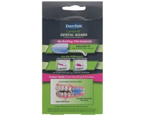 DenTek Комфортна посадка Зубна капа в упаковці 2 шт DenTek Комфортна посадка Зубна капа в упаковці 2 шт