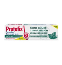 Protefix® Фіксуючий крем для зубних протезів з м'ятою, 47г