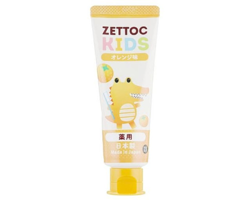 Zettoc Style Дитяча зубна паста з апельсином 6+, 70г Zettoc Style Дитяча зубна паста з апельсином 6+, 70г