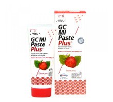GC Mi Paste Plus Strawberry Гель-крем для зміцнення зубів з їх одночасним фторуванням, 35мл